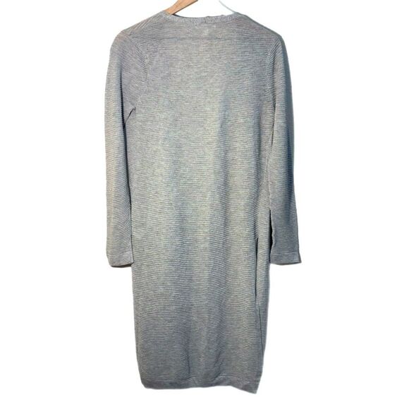 Prologue Longline Open Front Cardigan Women’s XS Soft Gray Textured Knitwear. - Picture 2 of 8